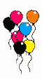 balloons animated GIF