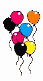 balloons animated GIF