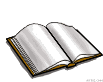 Book with Turning Pages, Animated Cartoon GIF animation