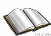 book with pages turning (gif)