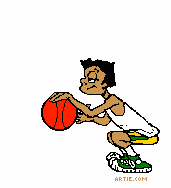 Basketball shot cartoon