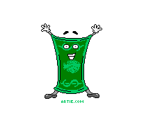 Dollar Raspberry Cartoon