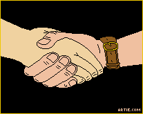 Animated Handshake
