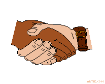 Handshake animation