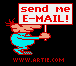 cartoon guy with sign: Send Me Email (gif)