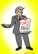 Contract Man (Still JPEG Cartoon)