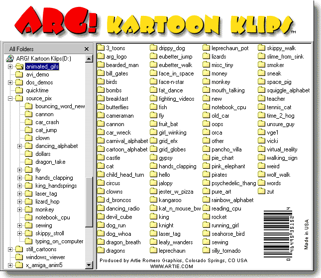 A snapshot of some of the contents!