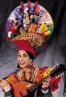 Lady with a fruity hat