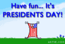 Have fun... It's Presidents Day! Dancing flag