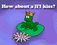 Frog Prince Valentine - How about a little kiss?
