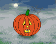 Halloween Jack-O-Lantern Scream