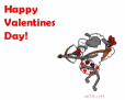 Happy Valentines Day - Cupid Lamb