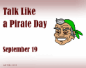 Happy Talk Like a Pirate Day