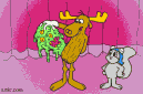 Rocker and Bull Moose by W. Kirk Kennedy and Artie Romero