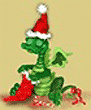 Candy Cane Dragon