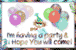 I'm having a party