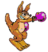 Sparky the Boxing Kangaroo by W. Kirk Kennedy and Artie Romero