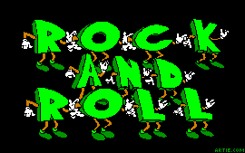 Dancing Rock and Roll by Artie Romero