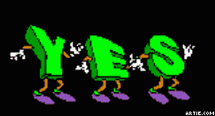 Dancing YES by Artie Romero