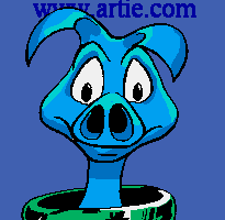 Space Pig Amblin' by Don Mangan and Artie Romero