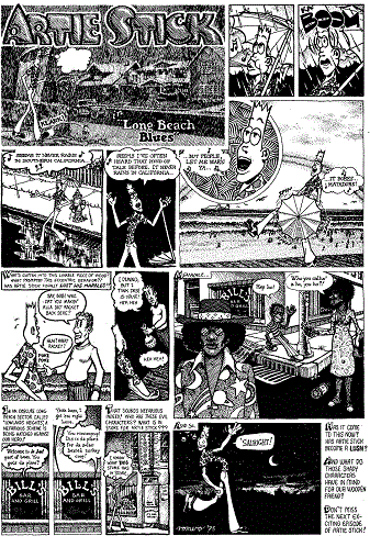 Artie Stick in Long Beach Blues (comics)