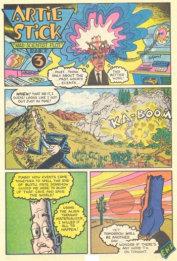 Artie Stick in Mad Scientist Plot (comics)