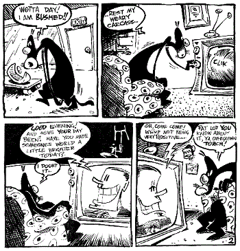 Calculus Cat by Hunt Emerson (comics)