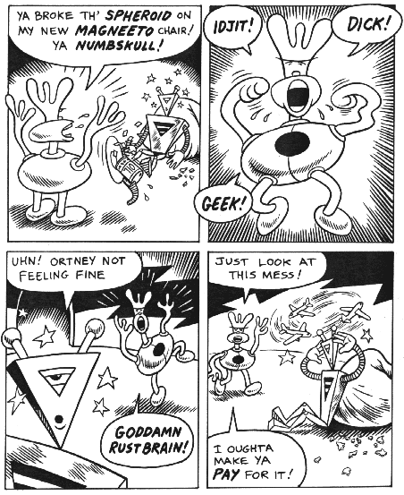 Squork and Ortney by Artie Romero (comics)