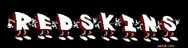 Animated NFL team name