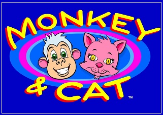 Monkey & Cat poster