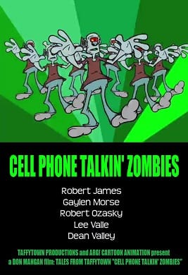 Cell Phone Talking Zombies poster