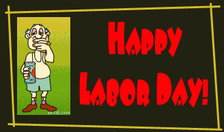 Funny Labor Day cartoon
