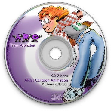 ARG! Train Alphabet CD ROM