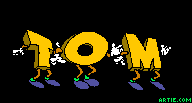 dancing name TOM (gif)