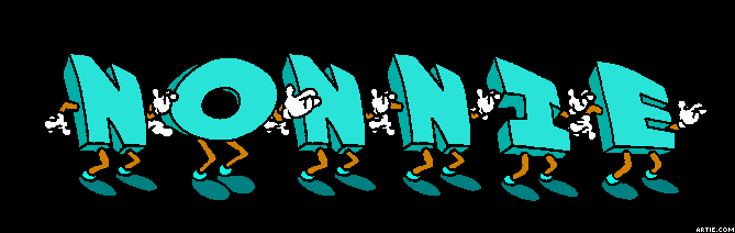 Animated name NONNIE