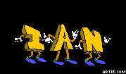 animated name IAN