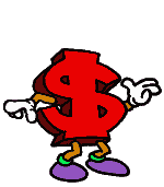 Dancing $ animation (gif)