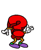 Dancing question mark animation (gif)