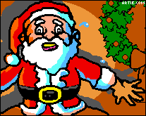 Santa Claus caught