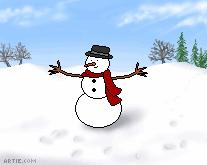 Snowman cartoon