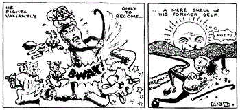 Mr. Peanut in Eat My Nuts by Bob Conway (comics)