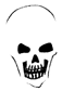sketch of skull (gif)