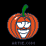 Animated cartoon pumpkin