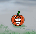 Animated cartoon pumpkin