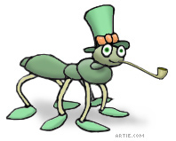 Irish bug cartoon