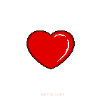 beating heart animation (red)