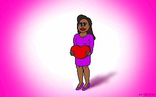 Happy Valentine's Day cartoon