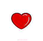 Red heart still image GIF